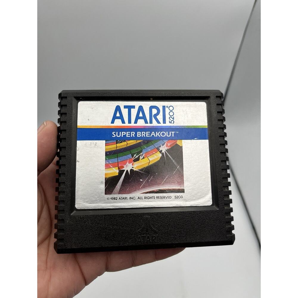 Super Breakout (Atari 5200, 1982) Cart Only Tested